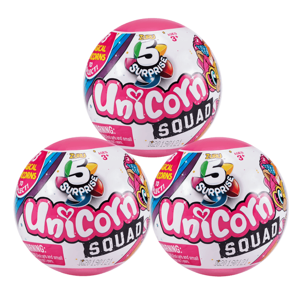 Unicorn Squad Mystery Collectible Capsule (3 Pack)